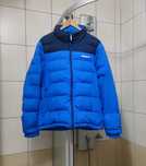 kurtka puchowa adidas classic sport originals M niebieska