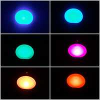 Tchibo, 2 lampki do kontaktu, kolorowe swiatlo, 7 kolorow,