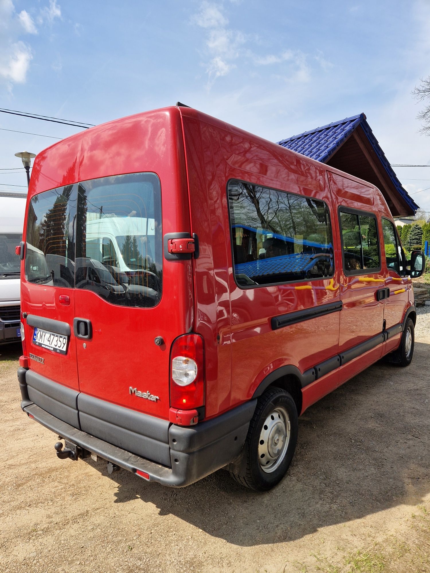 Renault Master brygadówka doka osobowy 9 brygadowy osób osp