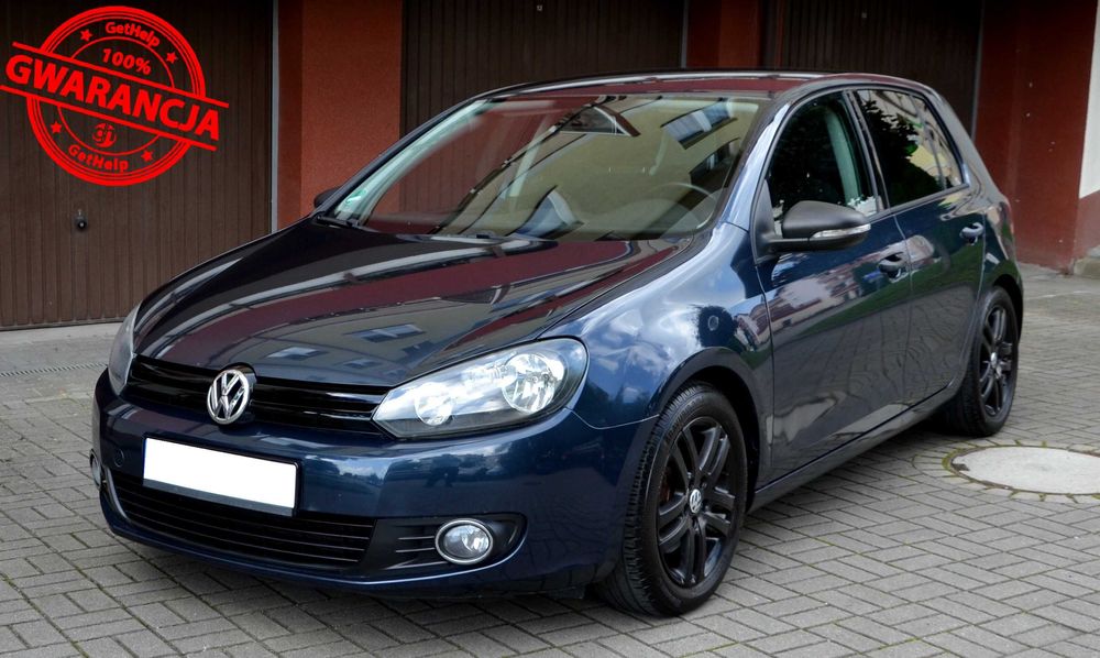 VW Golf 1.4Benz. 2009r. Klima, Alu, Navi, Przebieg 167tys., Okazja
