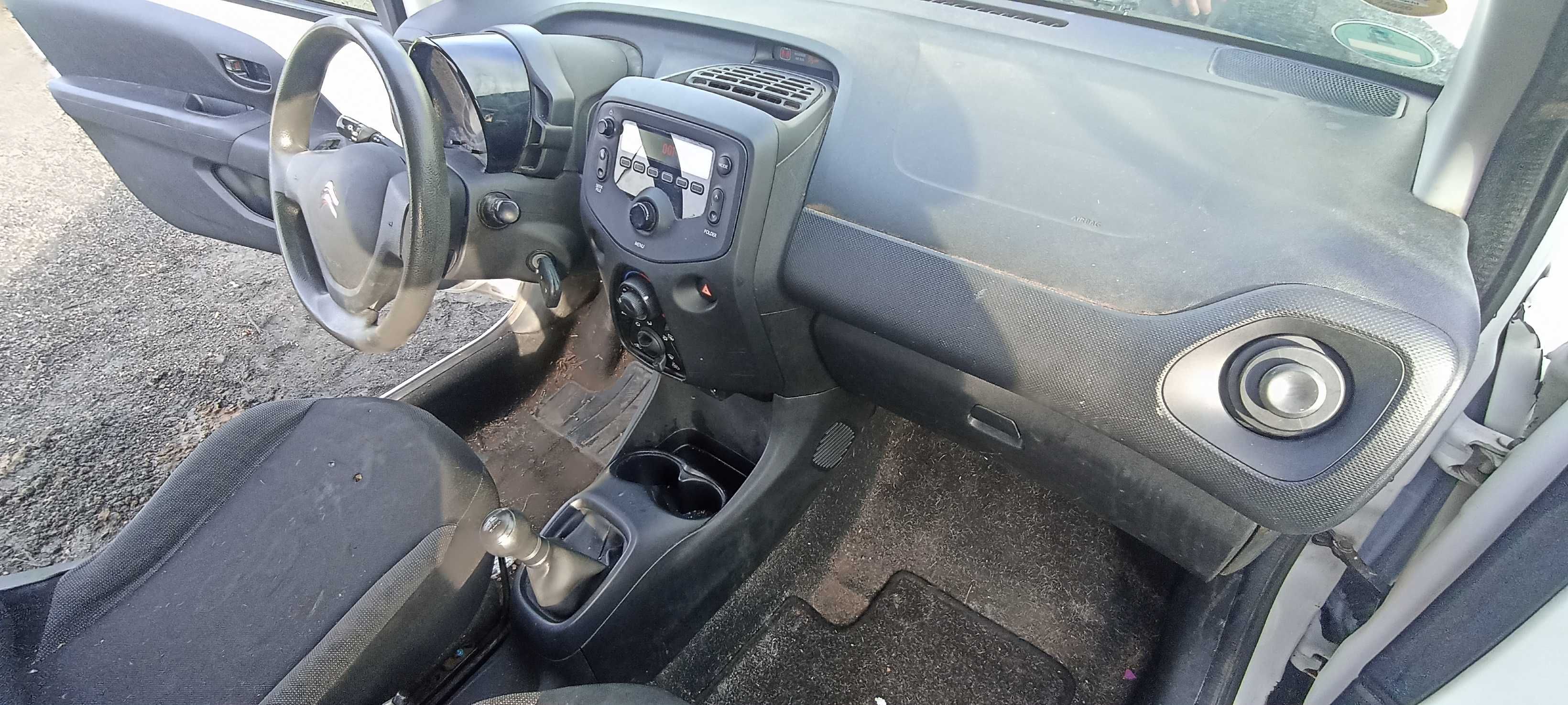 citroen C1 II 3d 1.0 vti 69 km 1KR B52 KWD samochód na części