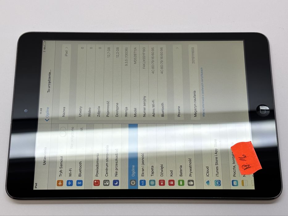 Tablet Ipad Mini A1432 16GB