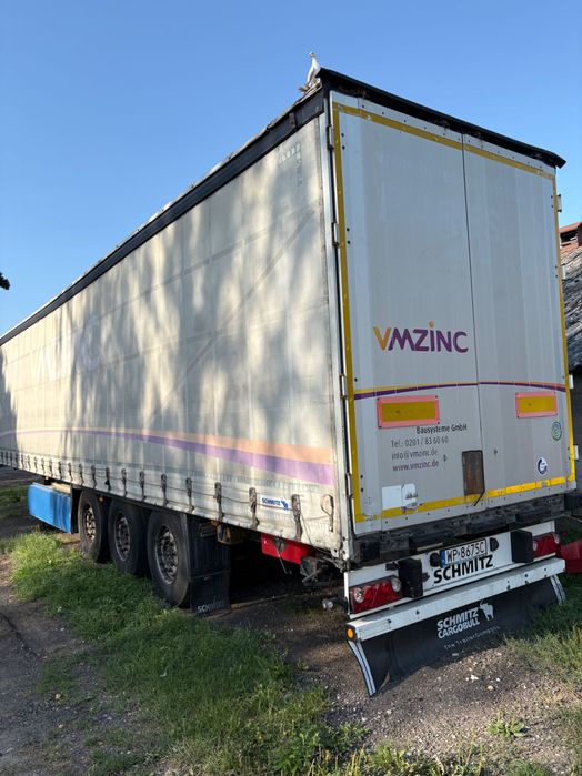 Naczepa firanka Schmitz