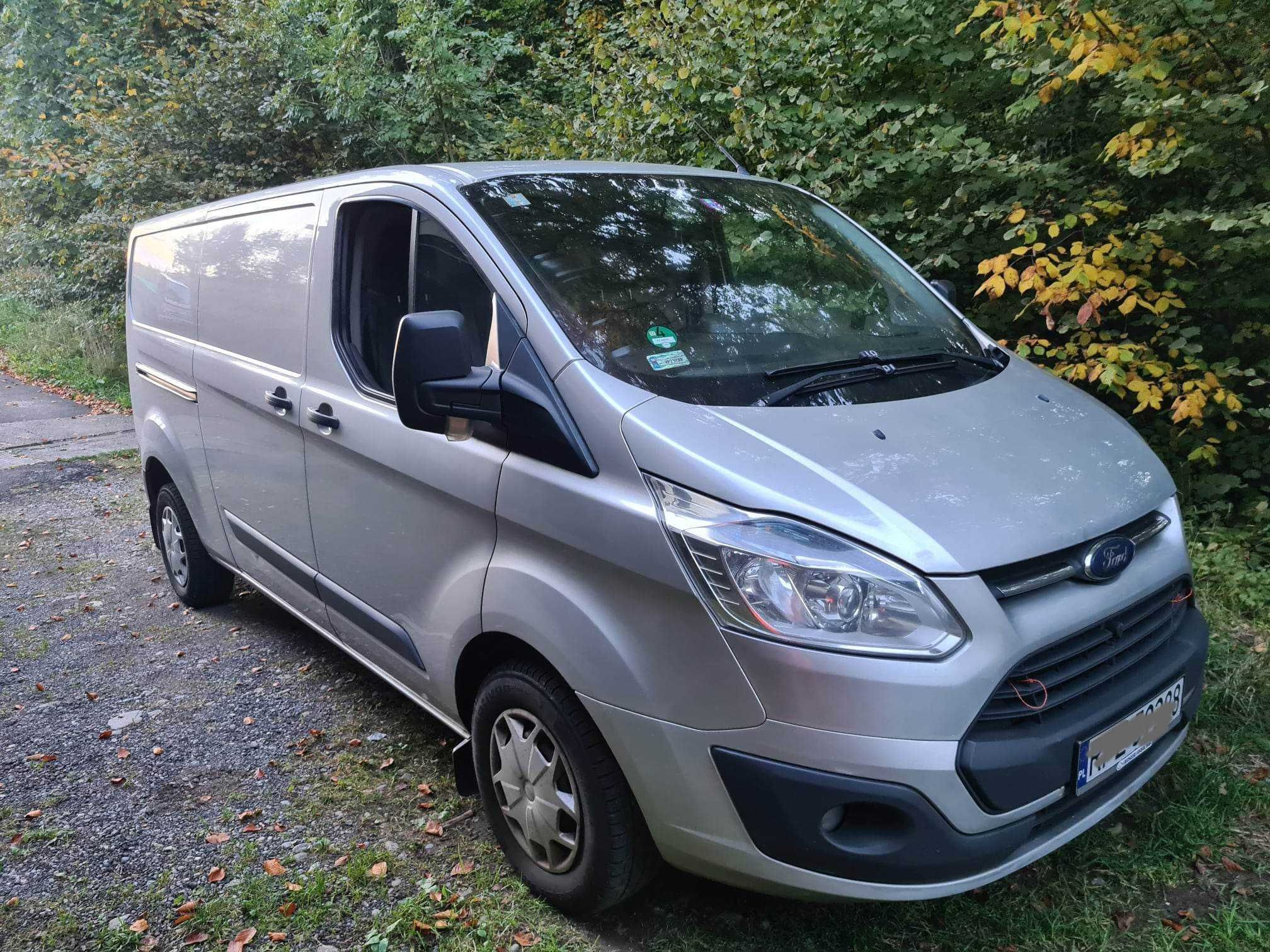 Kompletny przód ford transit custom