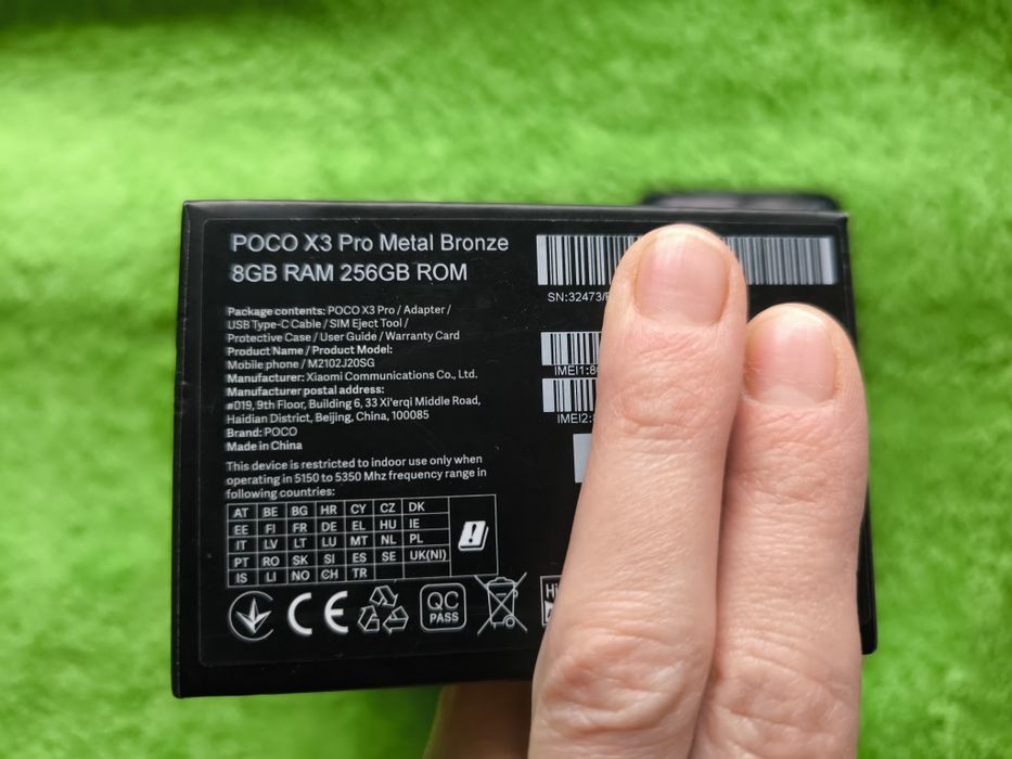 Смартфон Poco X3 pro (8/256)