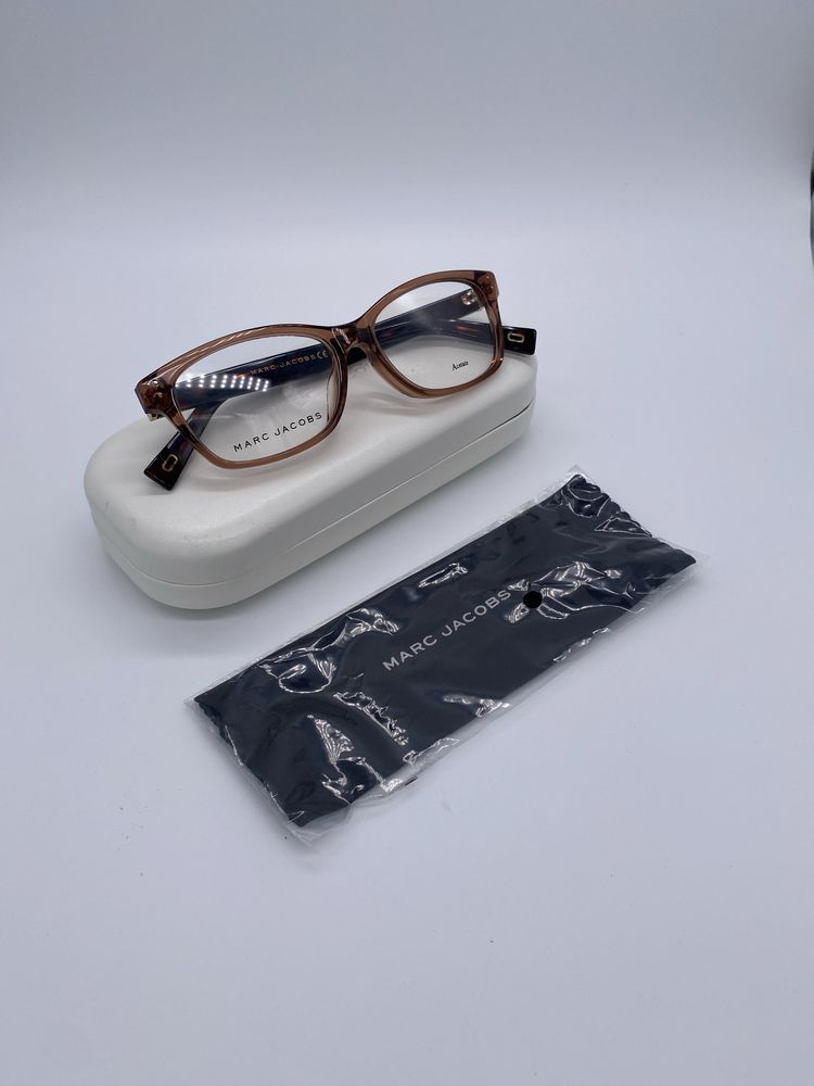 Okulary oprawki Marc Jacobs Marc 149/F 26R Brązowe kwadratowe
