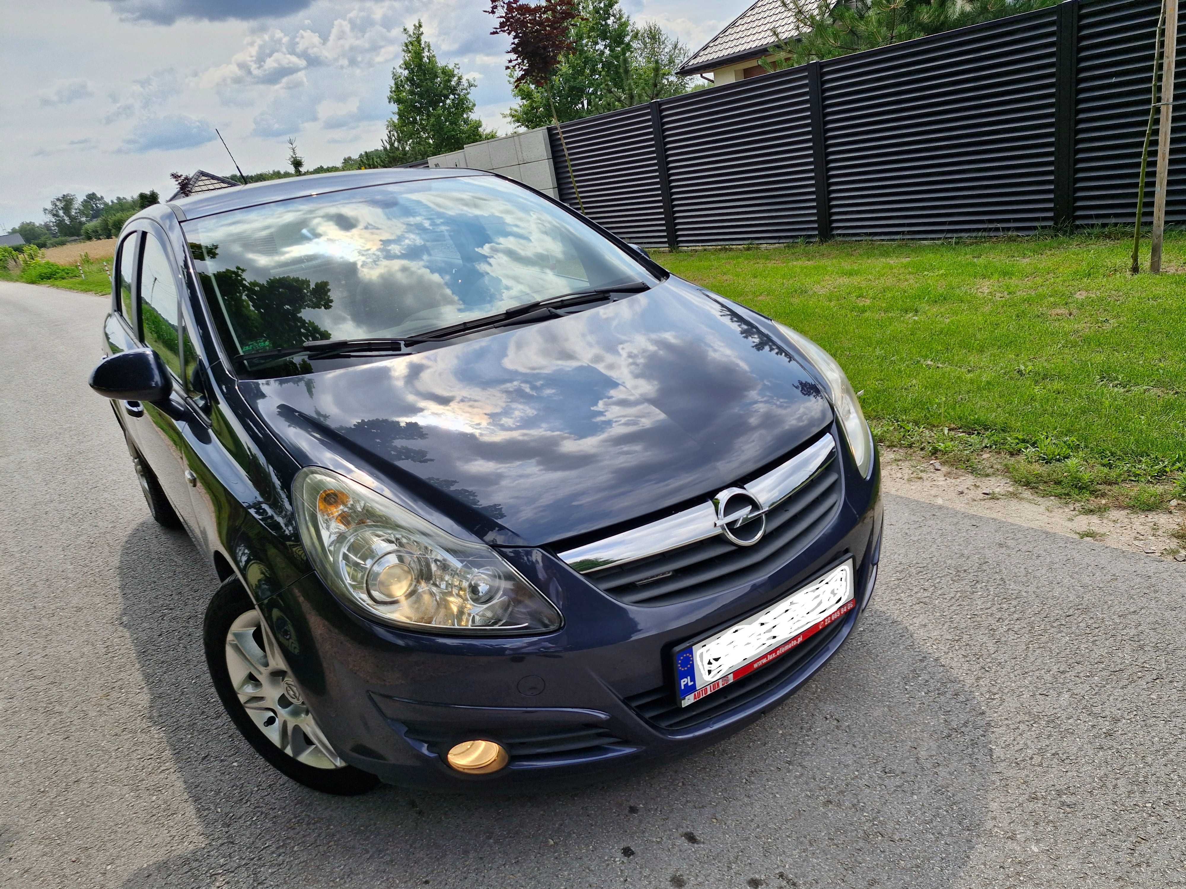 OPEL CORSA_1.2_Tylko 122 tyś.km_Półskóra_Grzane Fotele_Tempomat_Sensor