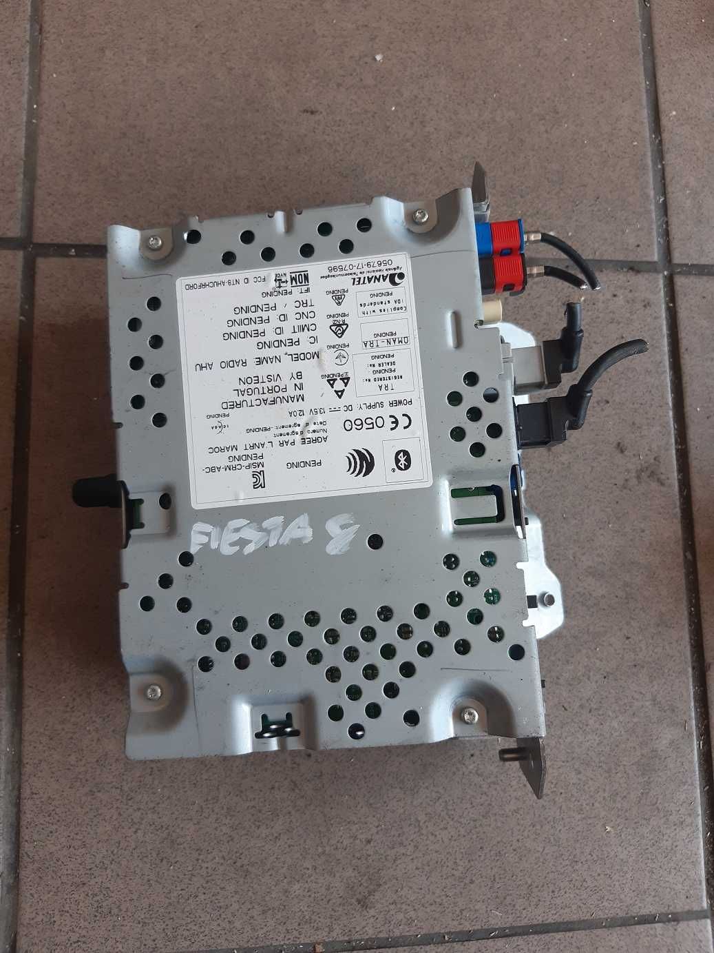 Fiesta MK8 1.1 - radio