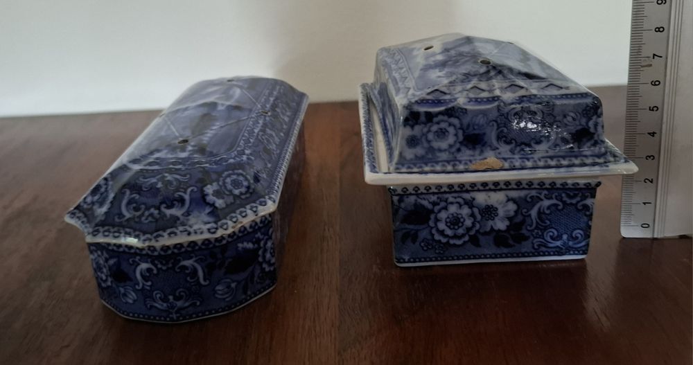 Antyczna mydelniczka 1850 r. Ręcznie malowane  Delft