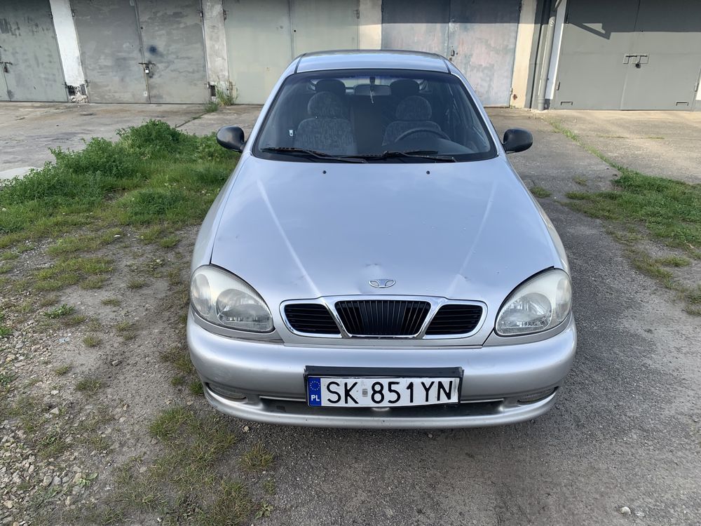 Daewoo Lanos 1998 rok, wspomaganie, elektryka, bez rdzy