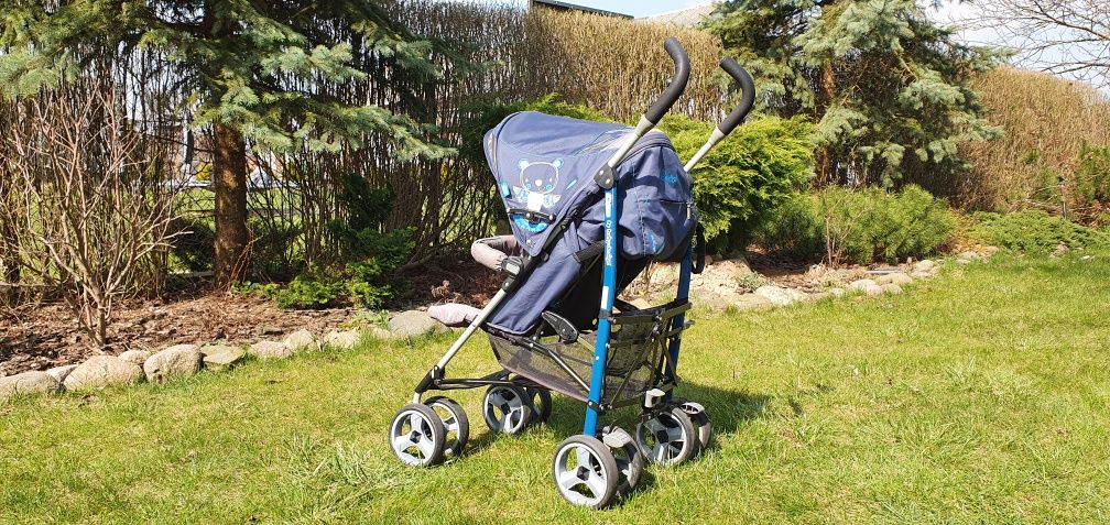 Wózek spacerówka Baby Design Travel Quick o3 Blue