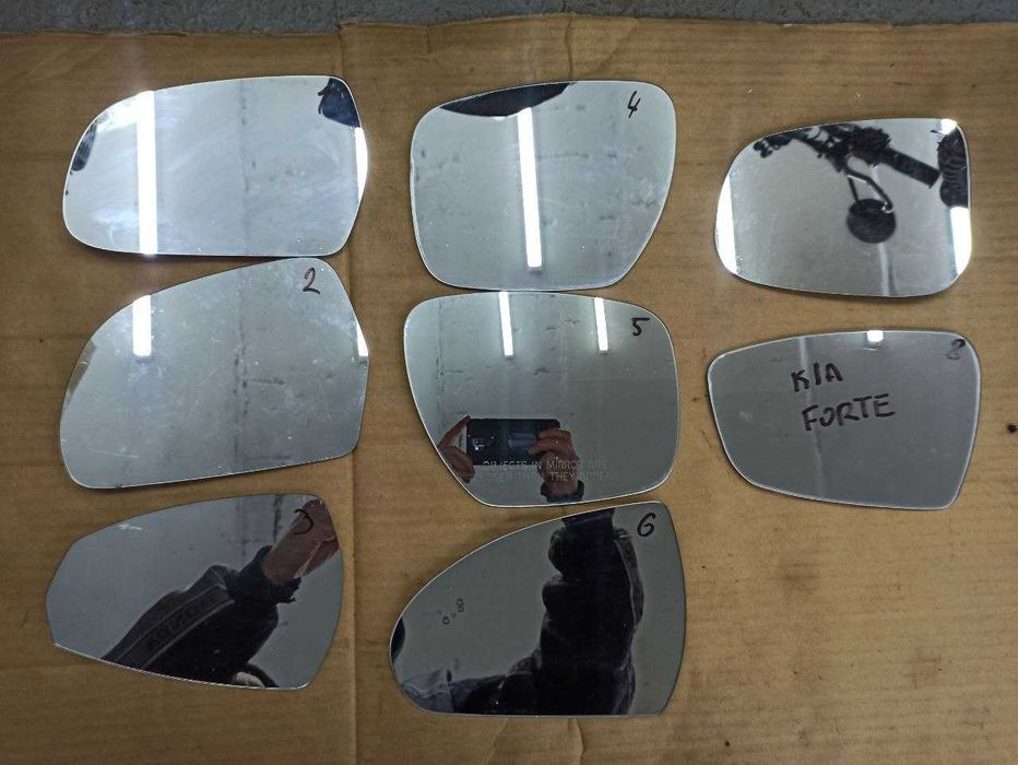 Зеркала-Корпус, зеркальные элементы, вкладыши автомобильных зеркал.