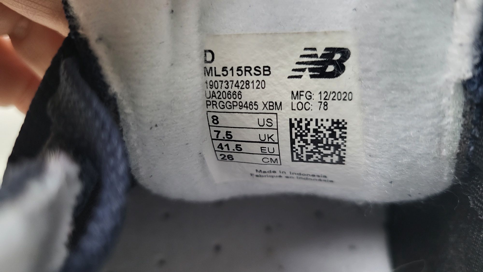Кросівки New Balanse оригінал 41.5 розмір 26 см