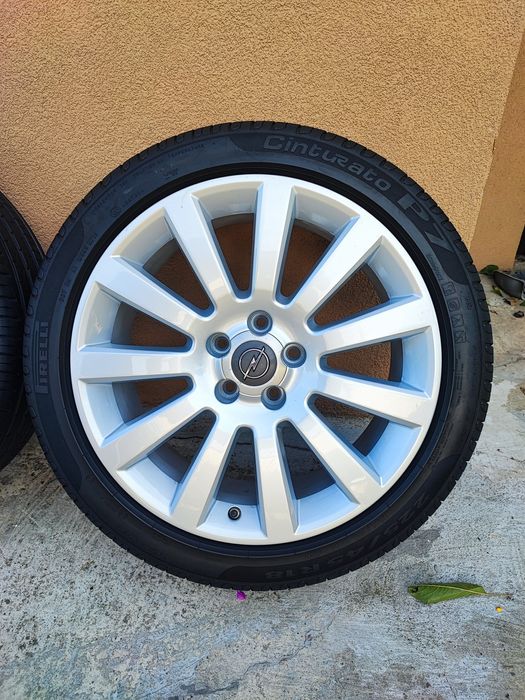 Koła Opel Felgi 5x110 Speedeline 18 cali 225 x 45 Opony Letnie Pirelli