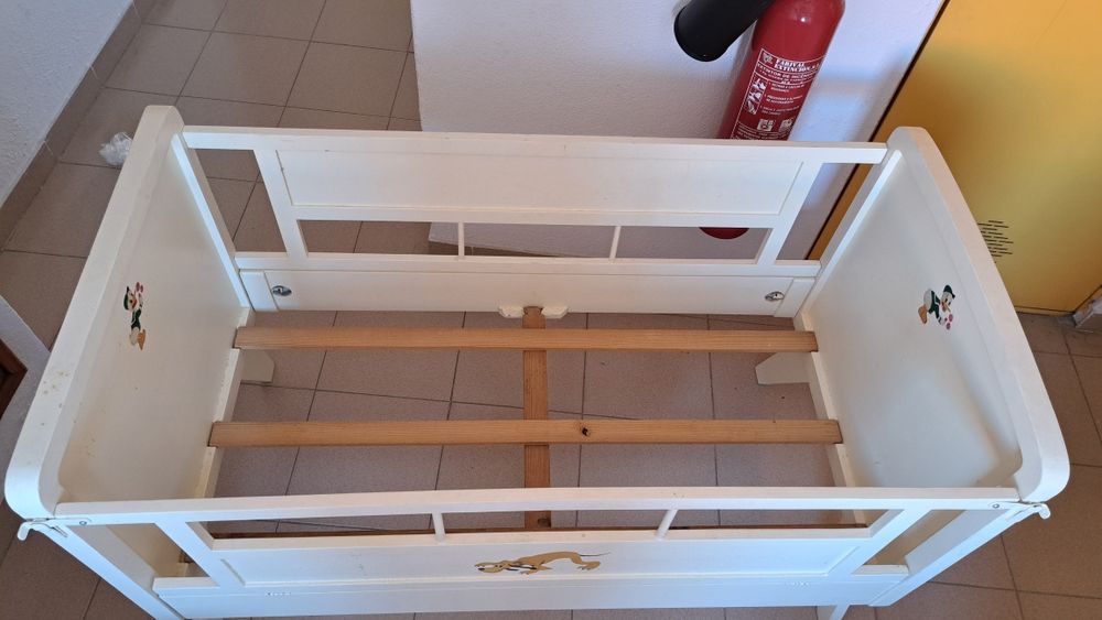 Berço vintage - inicio anos 70