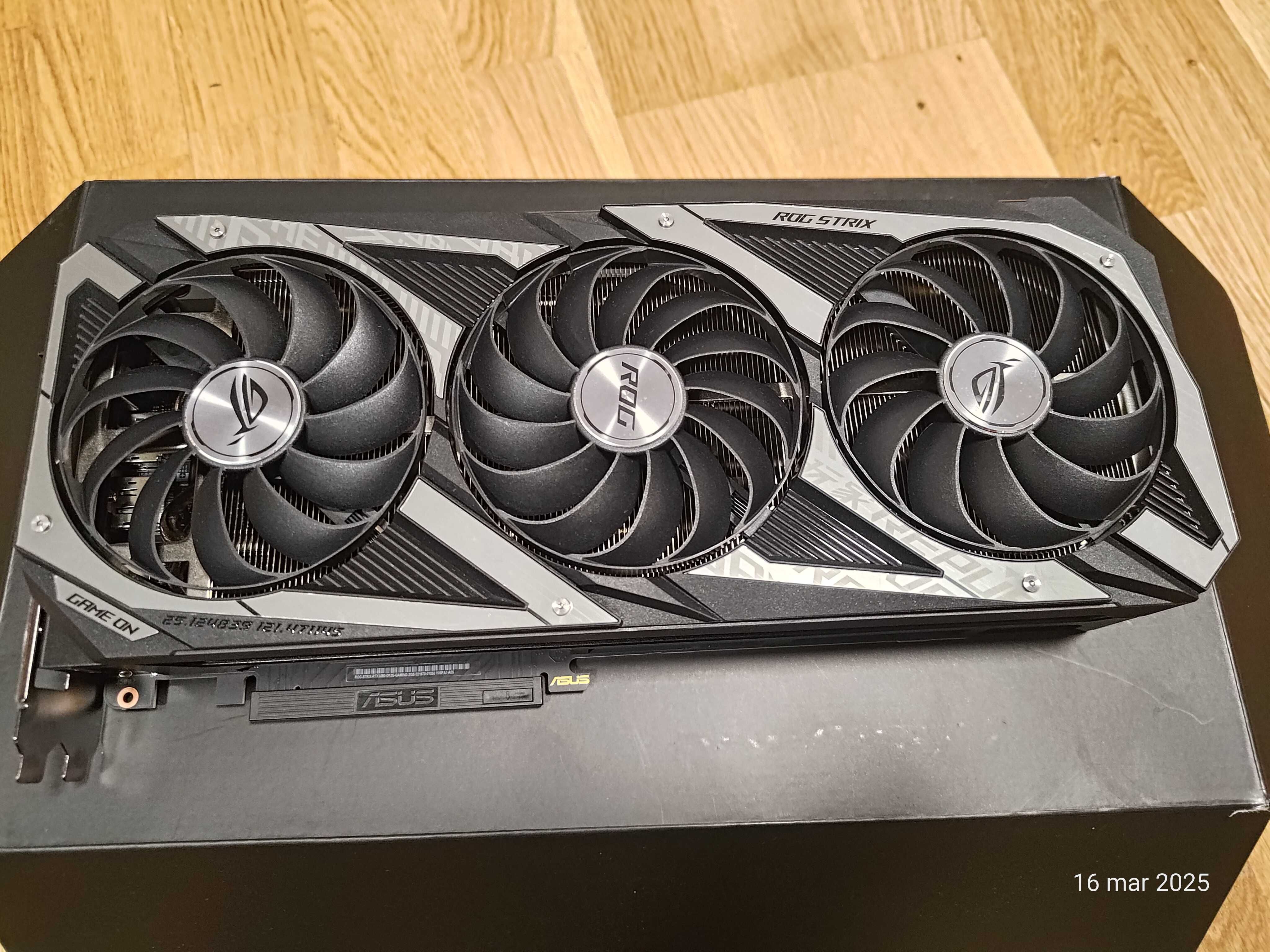 ASUS Rog Strix NVIDIA GeForce RTX 3080 12GB GDDR6X BOX