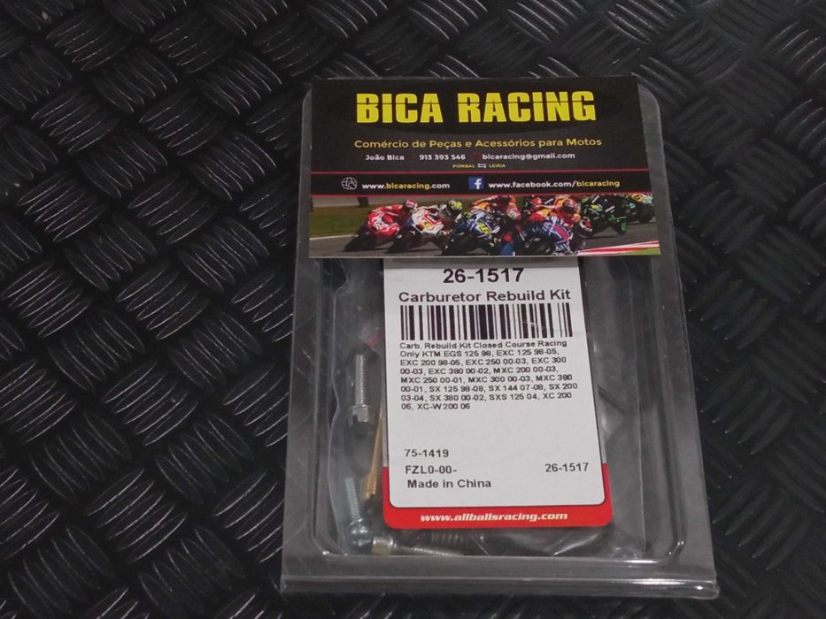 Kit de reparação carburador Ktm EXC 125/200 EXC250/300  EXC380