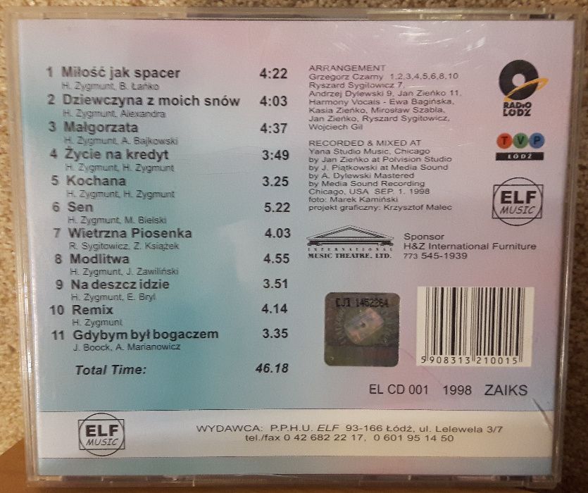 Henry Zygmunt "Małgorzata / Gdybym był Bogaczem" - (płyta CD)