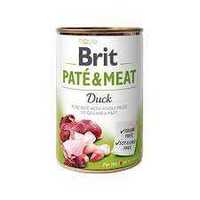 Brit Pate &Meat Duck - консервы для собак, утка 400гр