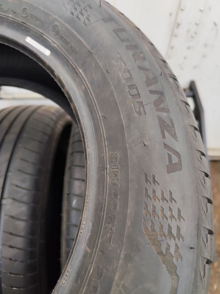 Opony letnie Bridgestone turanza T005 215/60/17 96H dot 4822