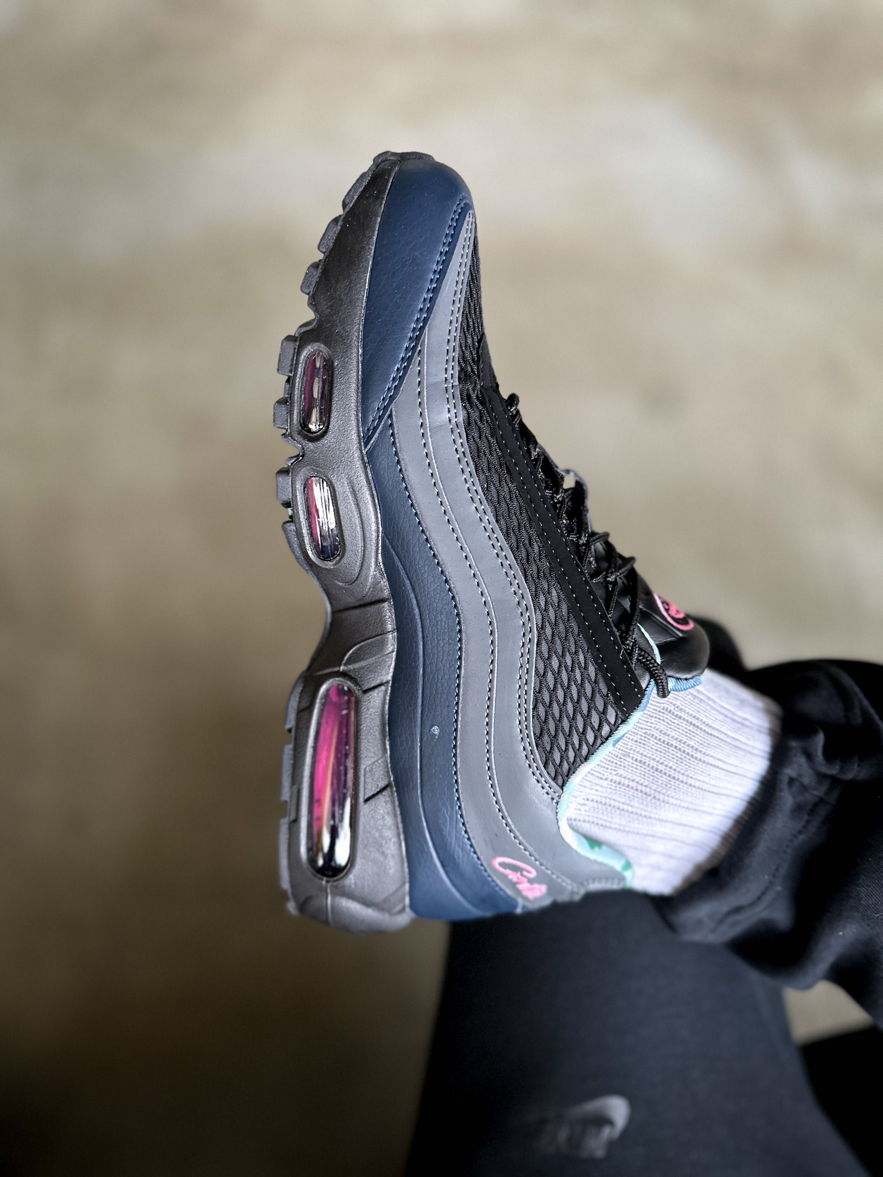 Мужские кроссовки Nike Air Max 95 SP Corteiz "Pink" Размеры 41-45