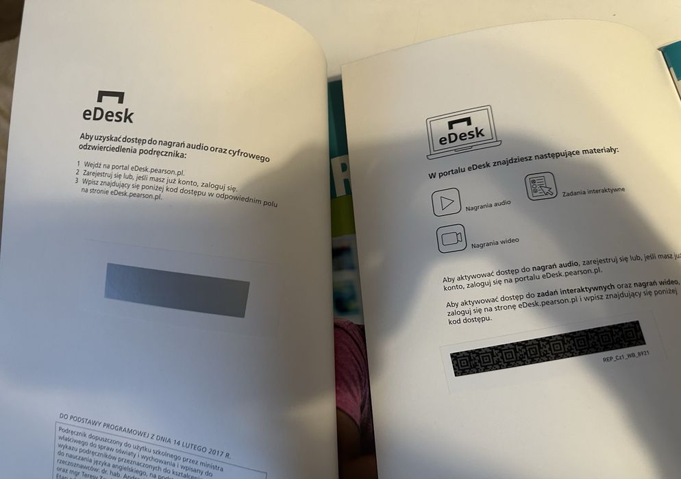 Repetytorium Pearson część 1 podręcznik i zeszyt ćwiczeń nowe