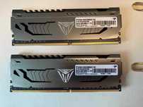 Ram 16gb (2x8gb) Patriot Viper Steel 3600MHz CL17 DDR4.