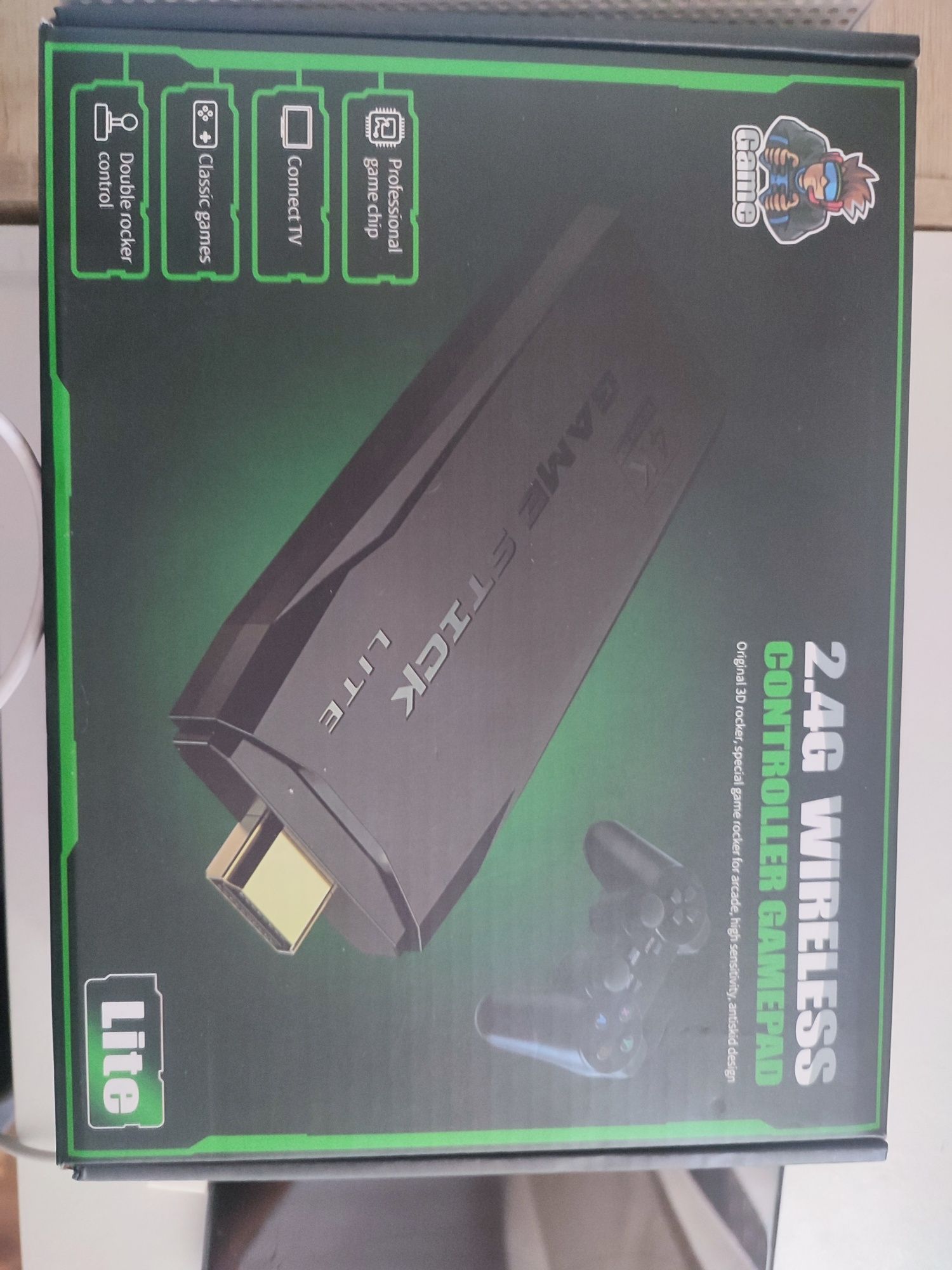 2.4g wireless controller gamepad novo