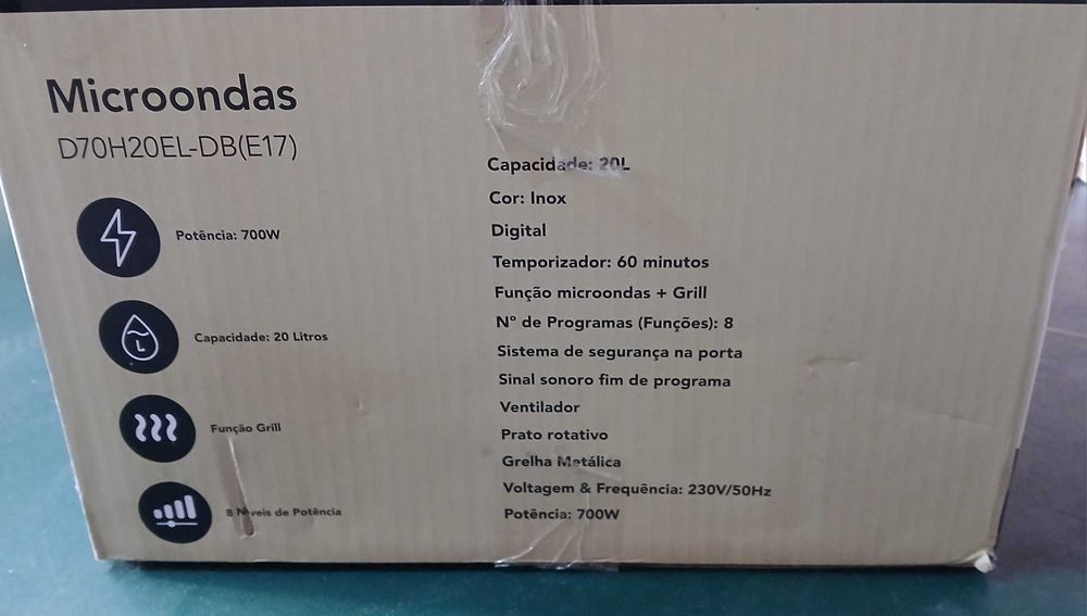 Microondas Electronia D70H20EL-DB(E17)