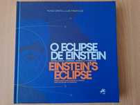 O Eclipse de Einstein com selo de coleção