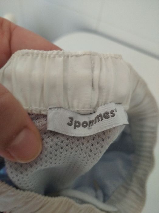 Calções de banho 3 pommes tamanho 24 meses