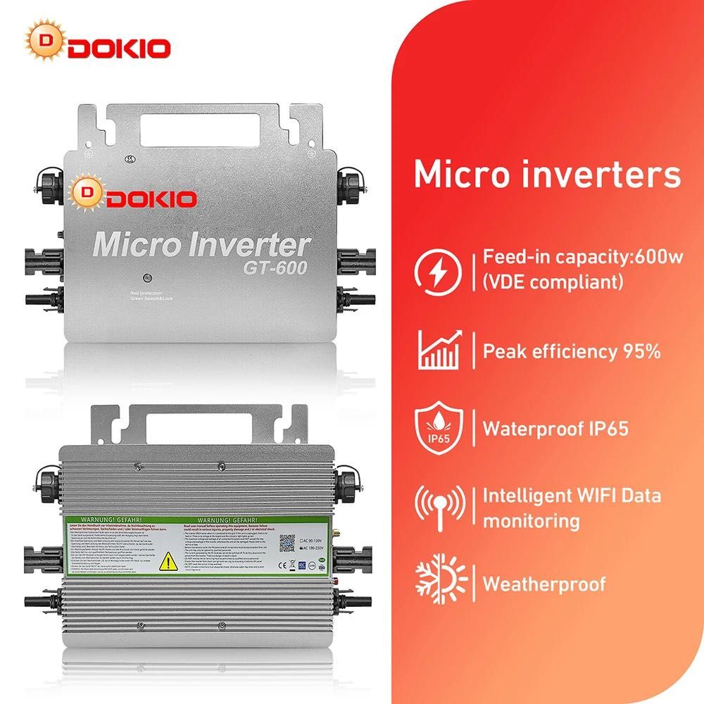 Kit Micro Inversor com Painéis Solares * 800W * 820W * 850W