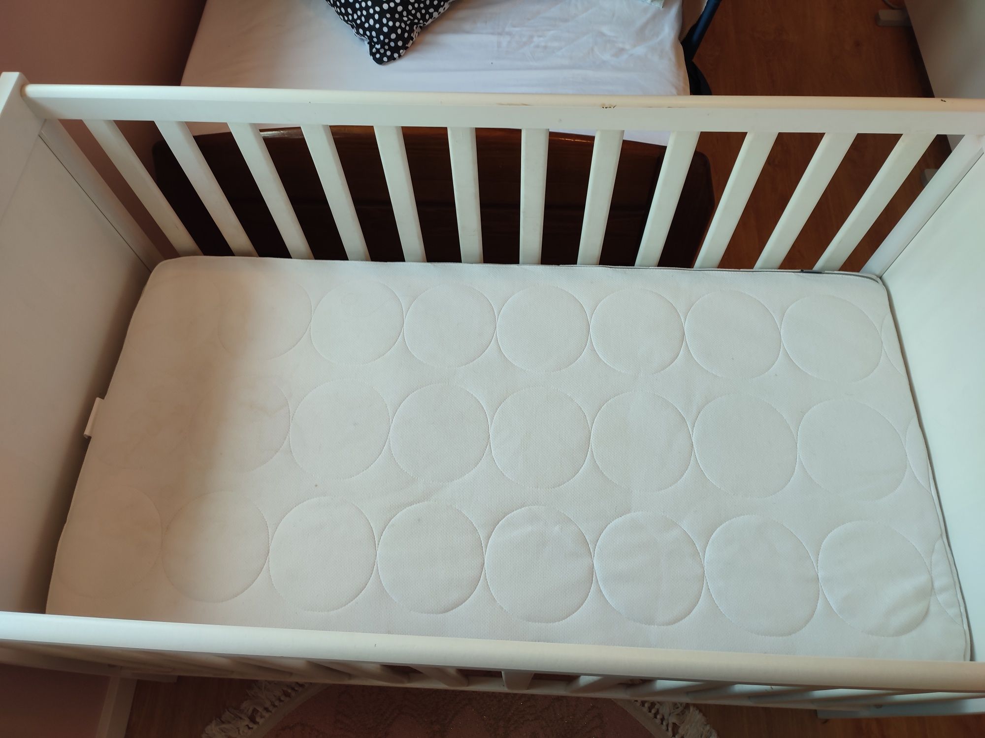 Berço cama grades IKEA com colchão