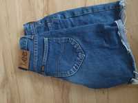 Lee jeans szorty krótkie spodenki jeansowe 36