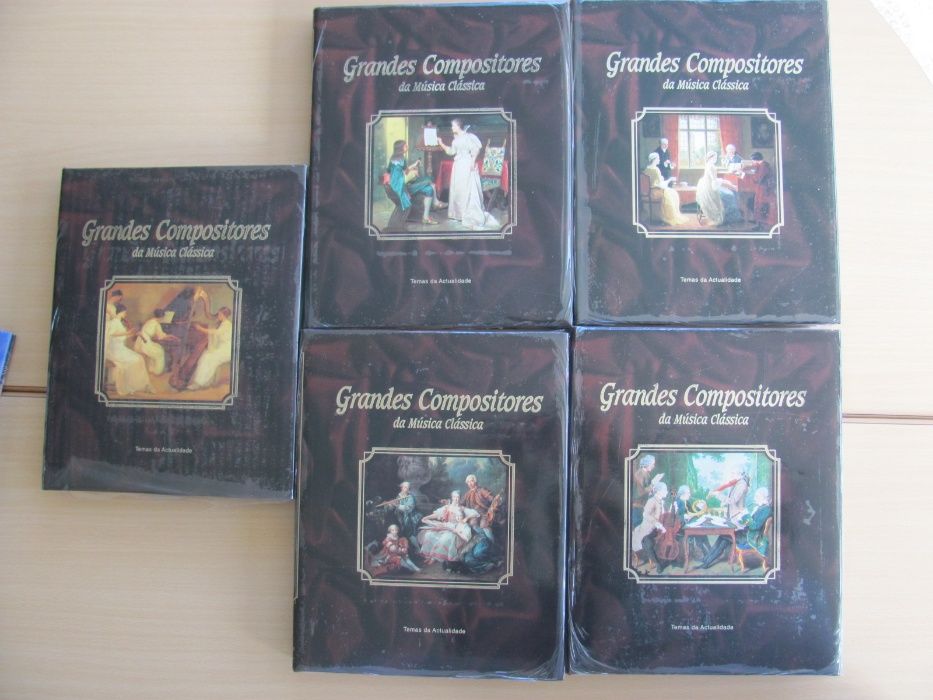 Grandes Compositores da Música Clássica (5 VOLS)