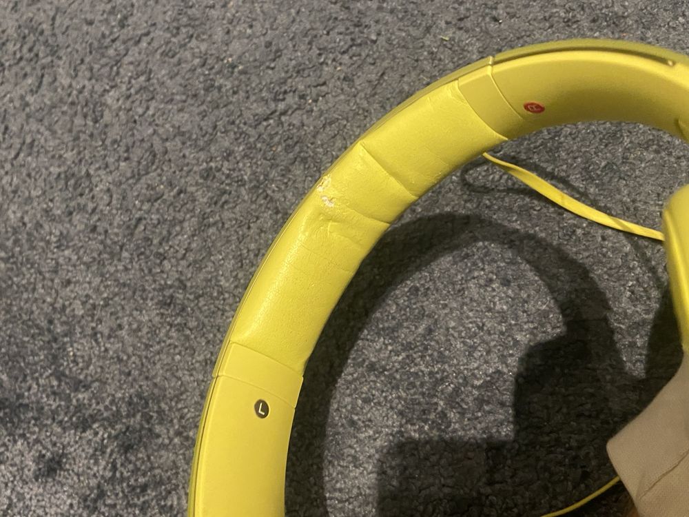 SONY MDR-100A Lime Yellow. Słuchawki przewodowe  składane typu Hi-Res