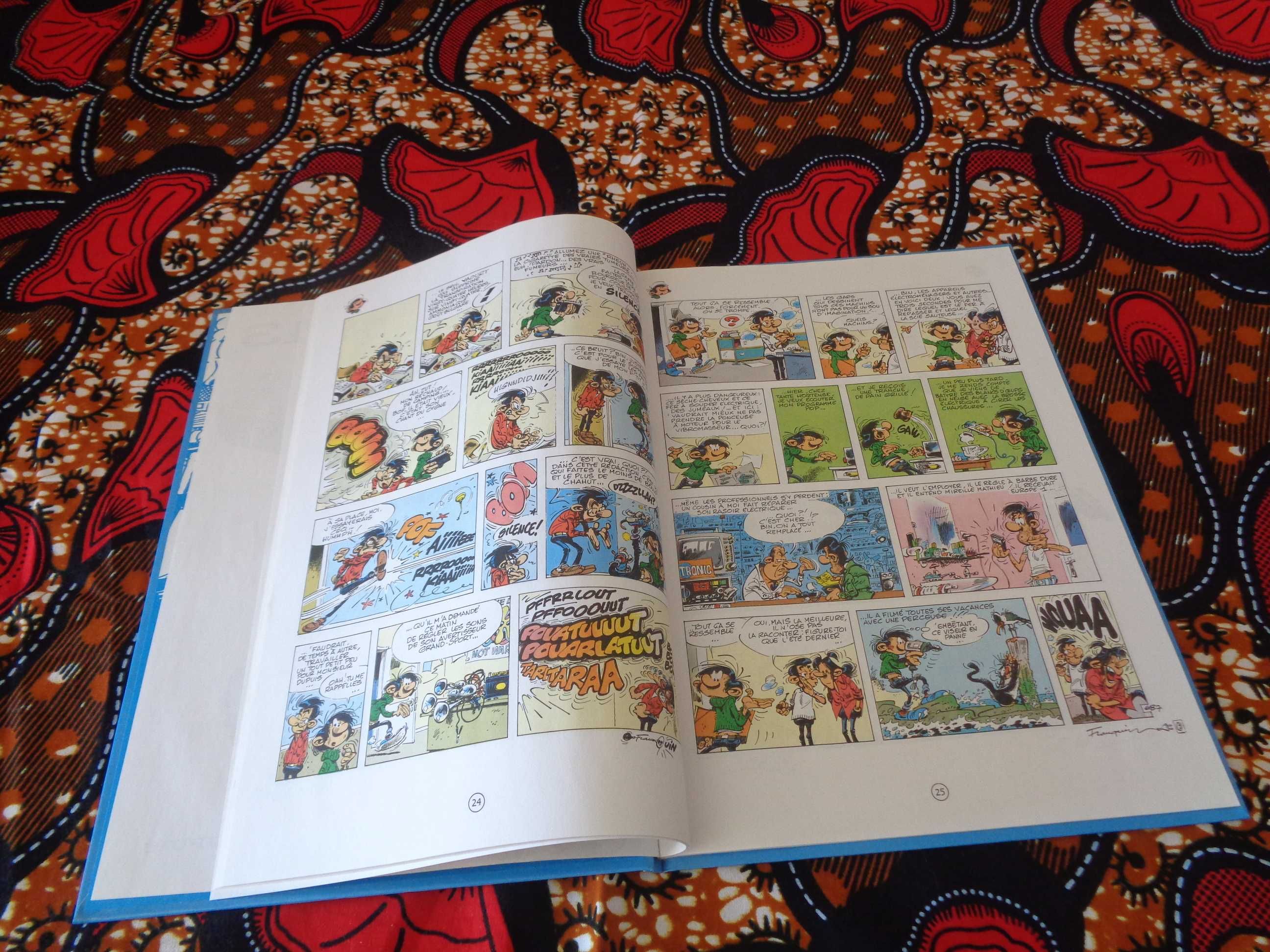 Pack 4 livros Gaston Lagaffe (Francês). Capa Dura. Portes Incluídos.