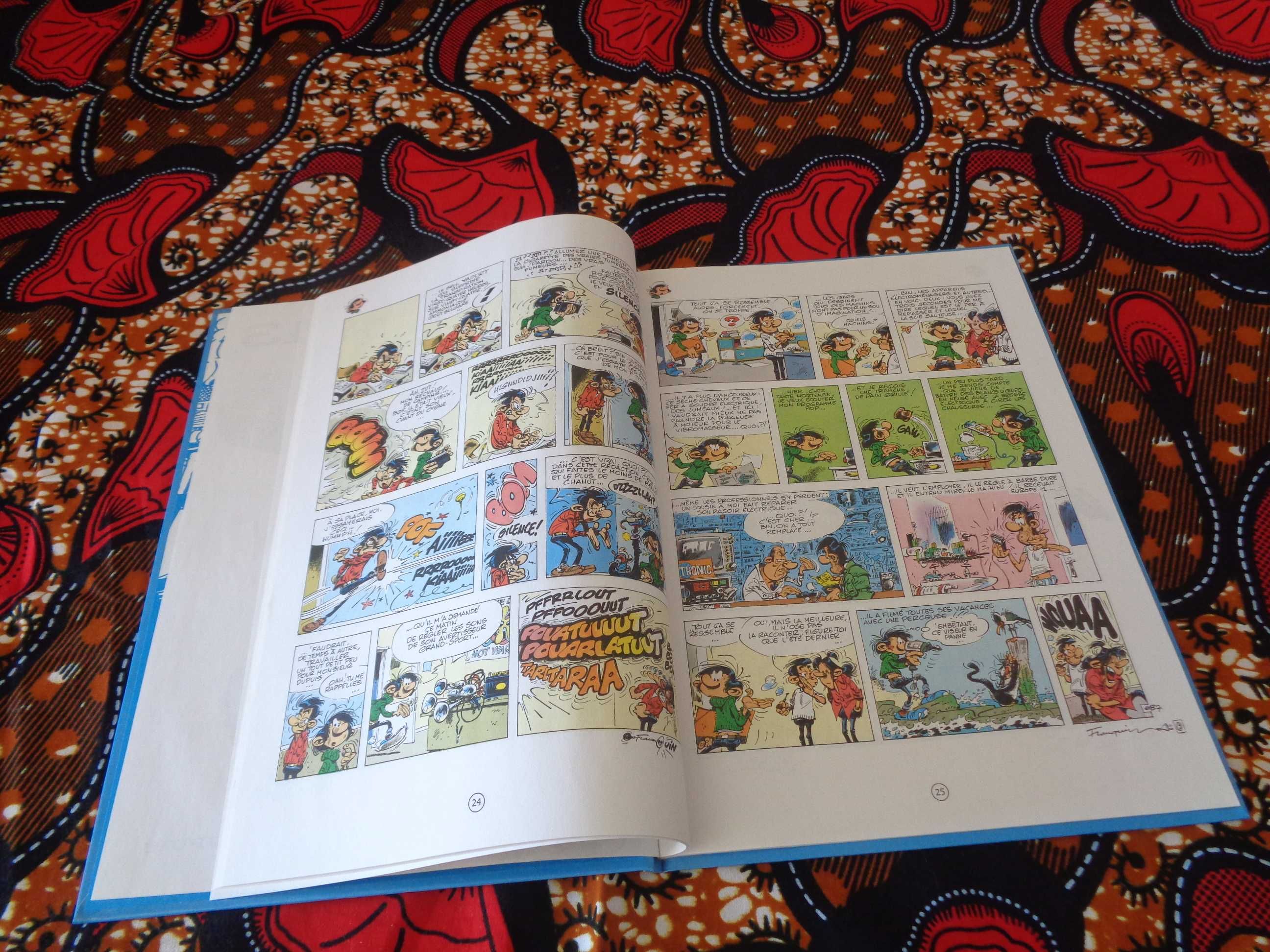 Pack 4 livros Gaston Lagaffe (Francês). Capa Dura. Portes Incluídos.