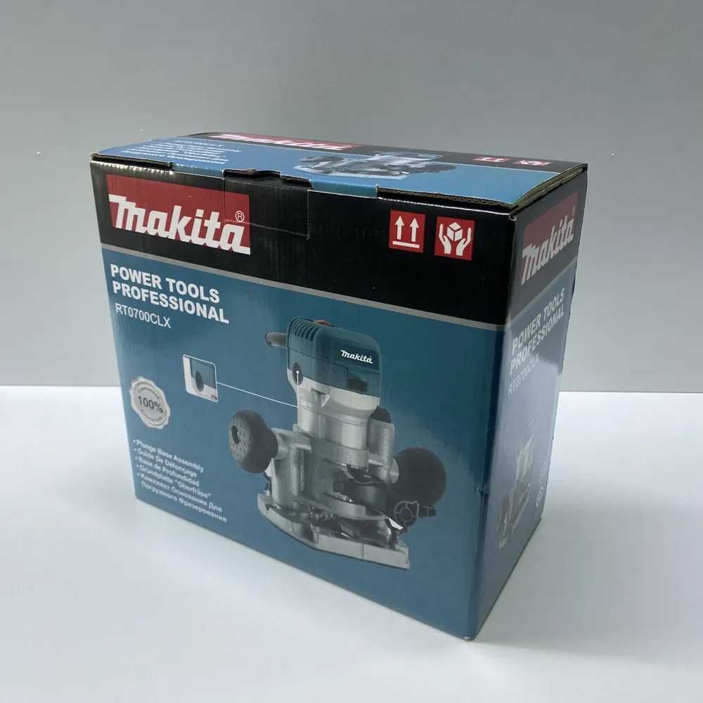 Фрезер Makita 1600Вт глибина 60мм 30000об/хв зажим 6-8мм фрезерка