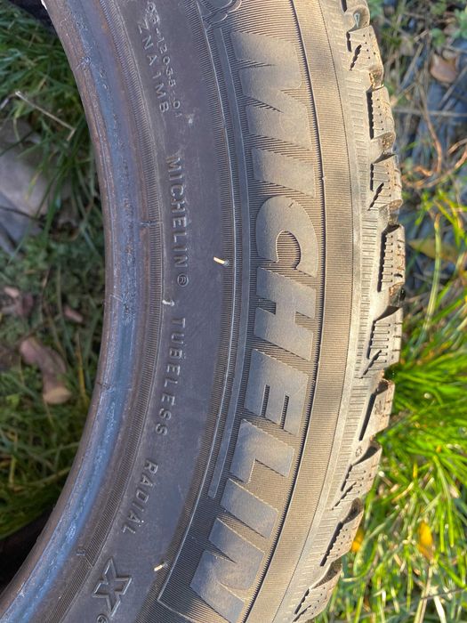 Opony Zimowe  Michelin 205/55/16 Para/komplet Tanio Warszawa 7 mm