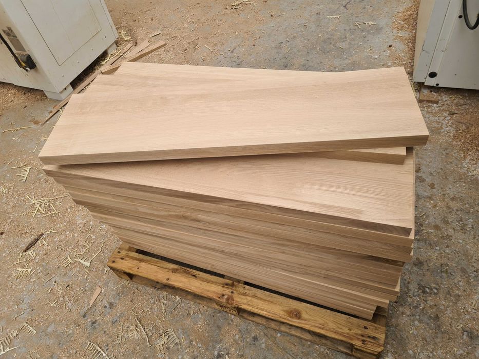 Stopnie lity Dąb gr. 4cm Stopnice schodowe Dębowe schody