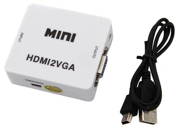 Конвертер - Адаптер перехідник HDMI - VGA
