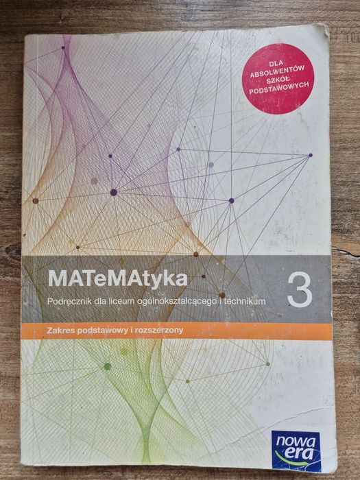 Matematyka nowa era 3 zakres podstawowy i rozszerzony