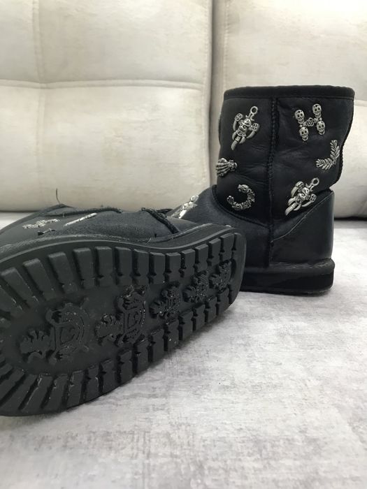 Уги сапоги натуральна шкіра теплі