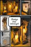Lampa industrialna - Concrete & Metal Light | Lampy betonowe | Loft
