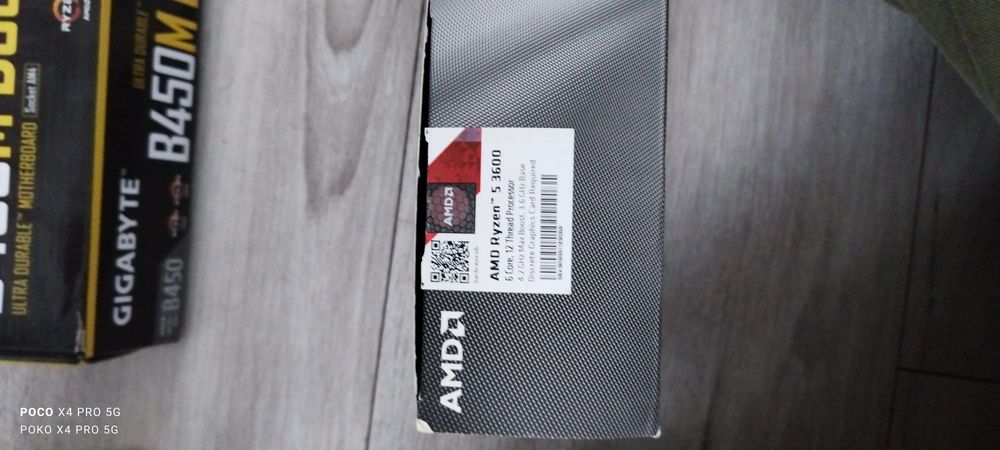 Komputer gemingowy Raizen 3600/Rx660xt 8gb/48 gb ram/sdd+HDD 1tb