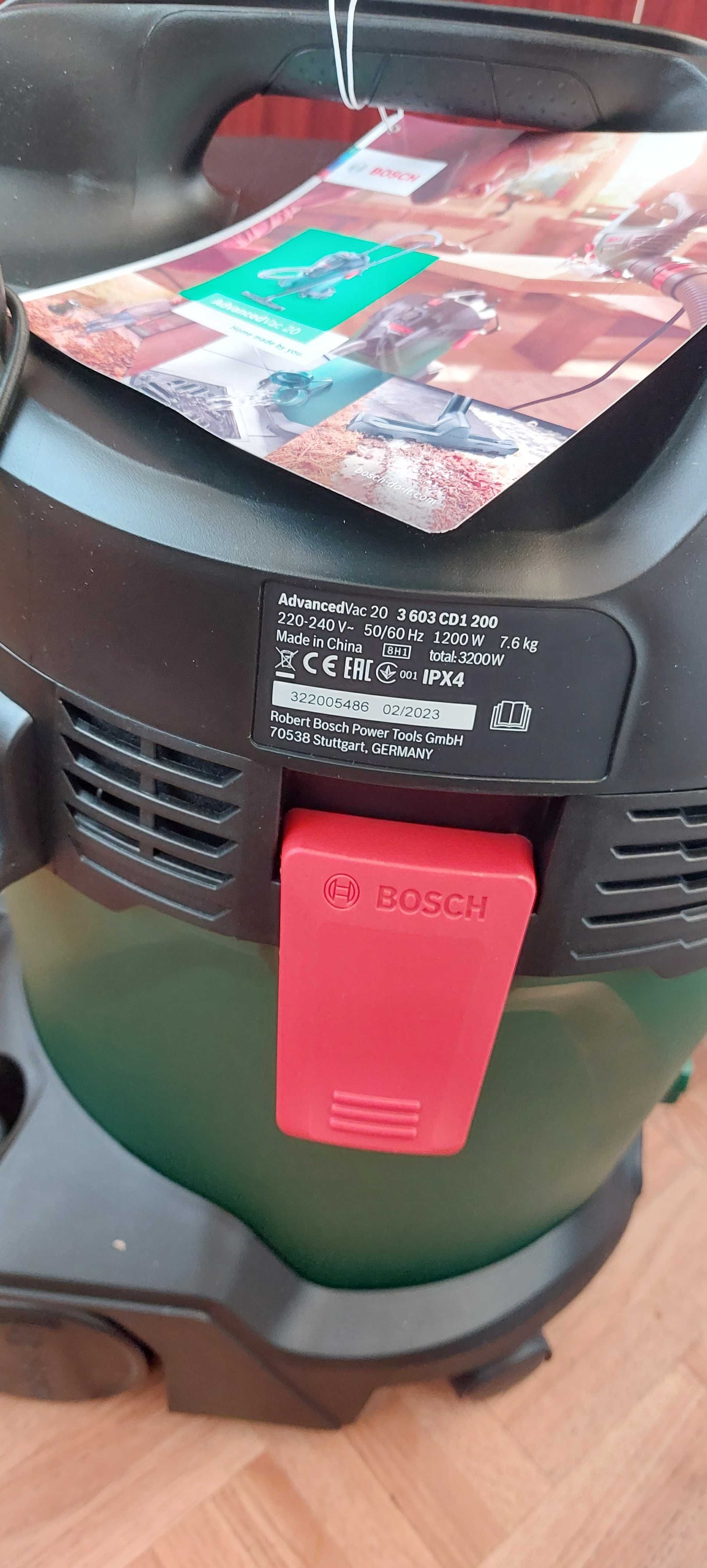 Odkurzacz przemysłowy Bosch AdvancedVac 20  1200W do pracy Mokro/Sucho