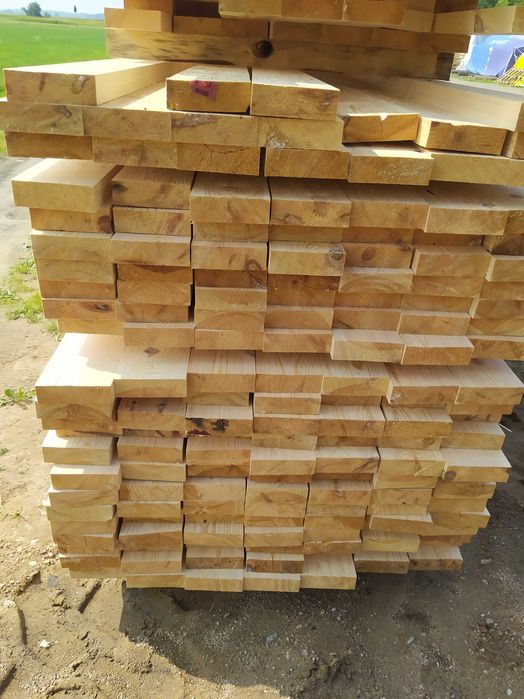 Kantówka strugana 50mmx100mm Drewno konstrukcyjne Deska elewacyjna