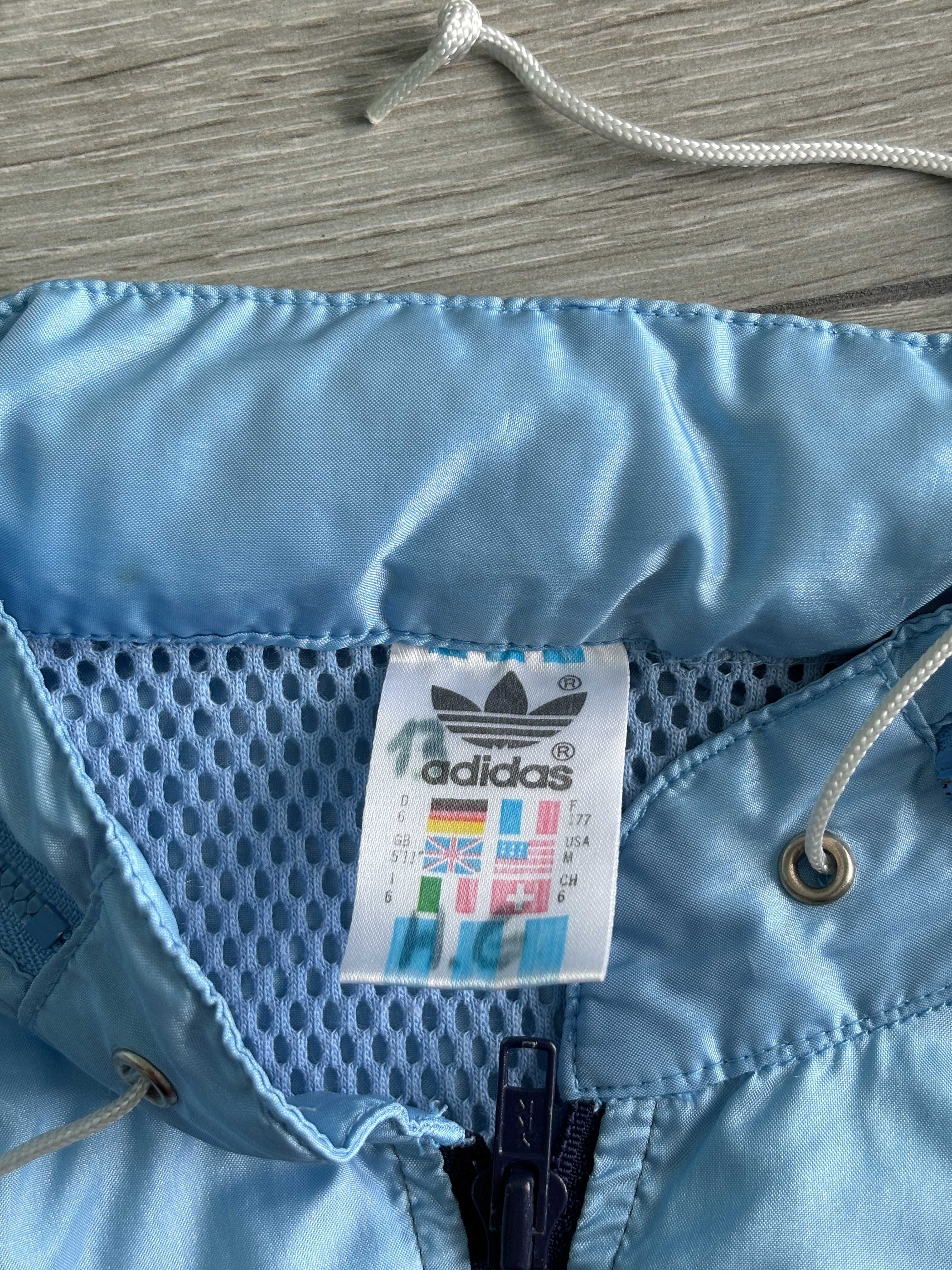 Винтаж Adidas Vintage Rare Retro Germany Deutschland M Куртка Ветровка