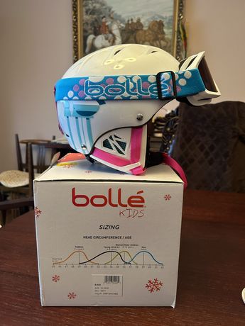 Bolle KIDS kask dziecięcy z goglami Bolle 53-58